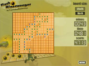 Flash mineweeper