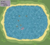 Furious hippo