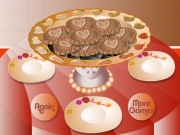 Sweet cakes cooking