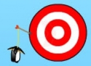 Penguin with bow gol