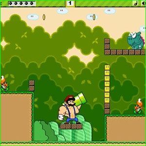 Super bazooka mario
