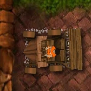 Dinosaurs violet parking 2