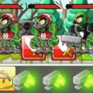 Zombie marching