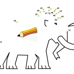 Dot to dot mammut