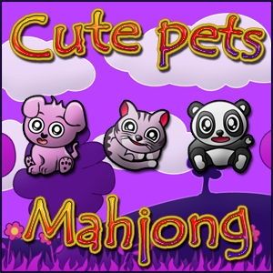 Cute pets mahjong
