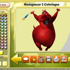 Madagascar 3 coloriages