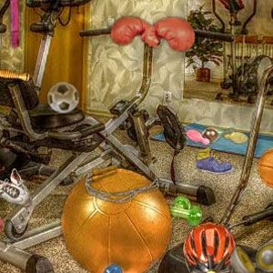 Fitness club cleaning