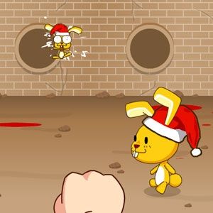 Bounce christmas rabbit