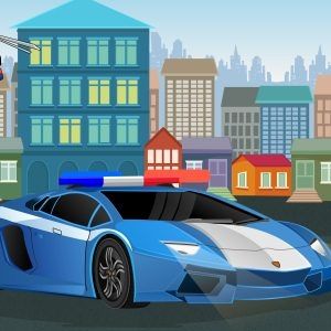 Police station parking 2