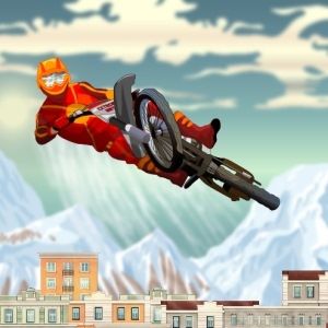 Extreme moto stunts