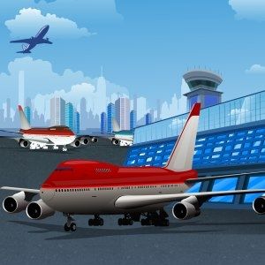 Boeing 747 parking