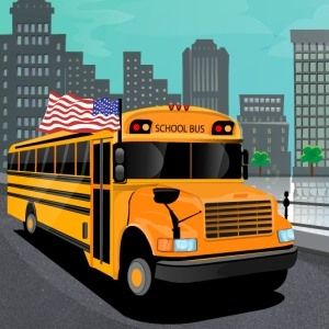 Field trip bus ride