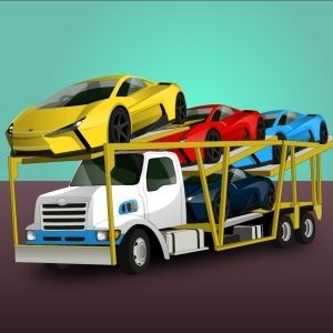 Car carrier trailer