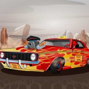 Hell taxi mayhem