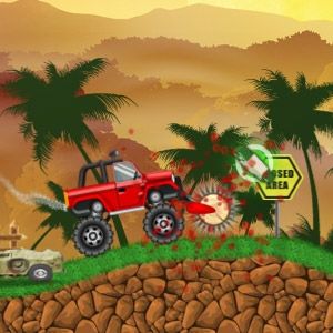 Jungle war driving