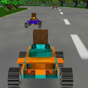 8 bits 3d racing