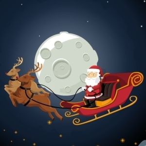 Santa's sleigh parking